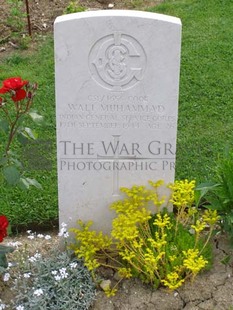 ANCONA WAR CEMETERY - WALI MUHAMMAD, 